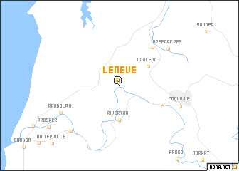 map of Leneve