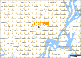 map of Lengatpur