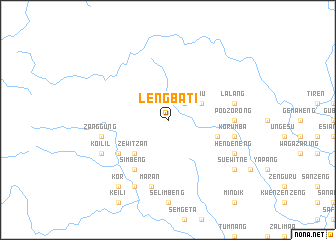 map of Lengbati