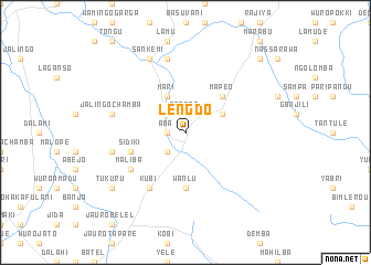 map of Lengdo