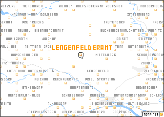 map of Lengenfelderamt