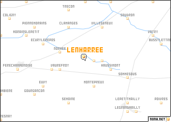 map of Lenharrée