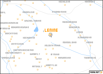 map of Lenine