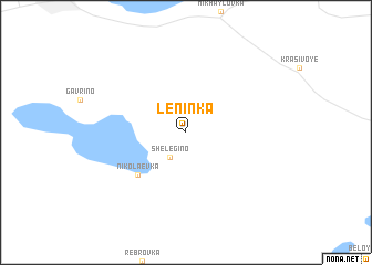 map of Leninka