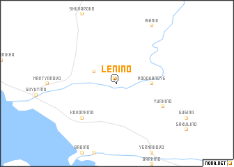 map of Lenino