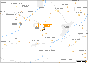 map of Leninskiy