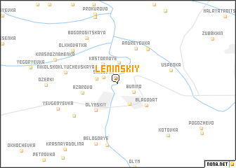 map of Leninskiy