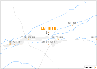 map of Lenintu