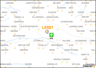 map of Le Not