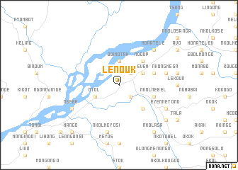 map of Lénouk