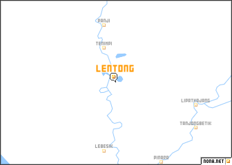 map of Lentong