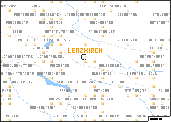 map of Lenzkirch