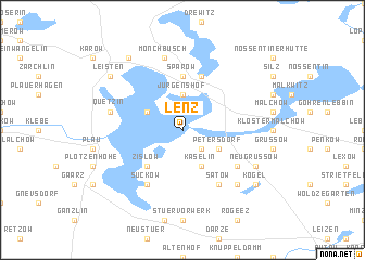 map of Lenz