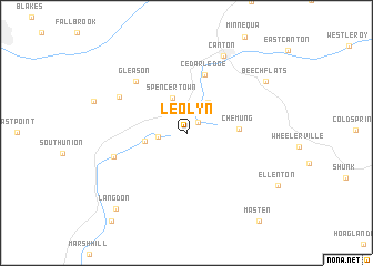 map of Leolyn