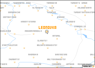 map of Leonovka