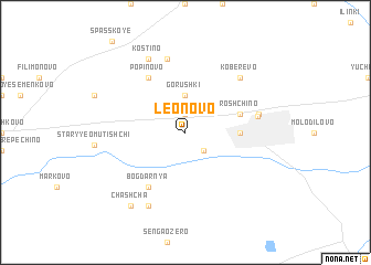 map of Leonovo