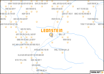 map of Leonstein