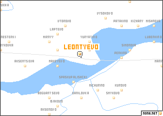 map of Leont\