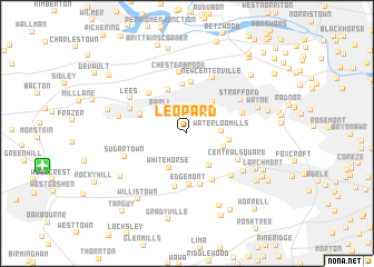 map of Leopard