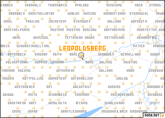 map of Leopoldsberg