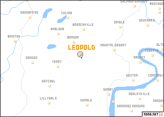 map of Leopold