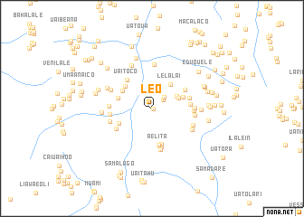 map of Leo