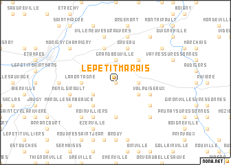 map of Le Petit Marais