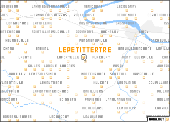 map of Le Petit Tertre