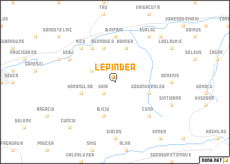map of Lepindea