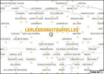 map of Le Plessis-aux-Tournelles