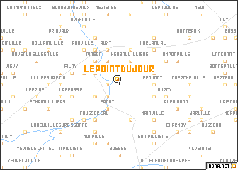 map of Le Point du Jour