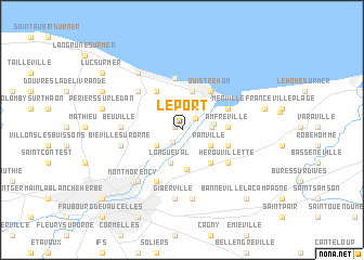 map of Le Port