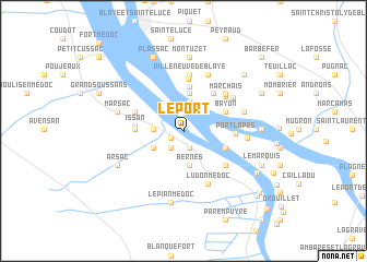 map of Le Port