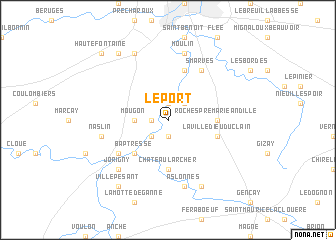 map of Le Port