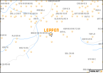 map of Leppen