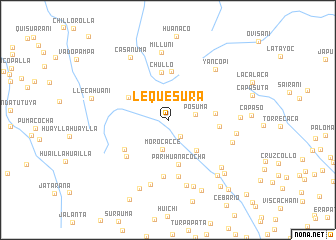 map of Lequesura