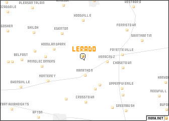map of Lerado