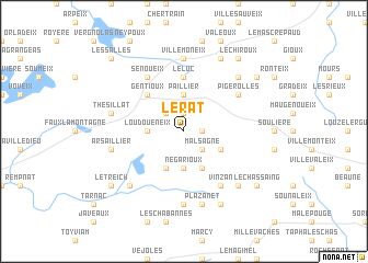 map of Le Rat