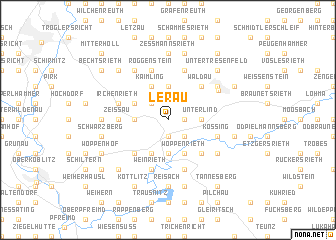 map of Lerau