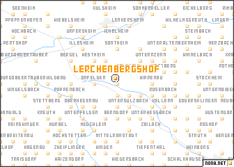 map of Lerchenbergshof