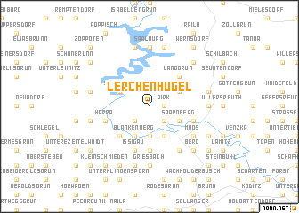 map of Lerchenhügel