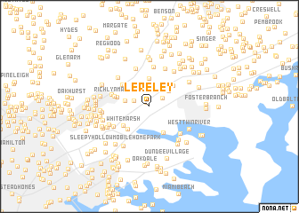 map of Lereley
