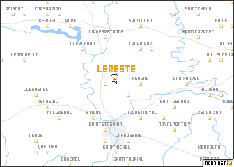 map of Le Reste