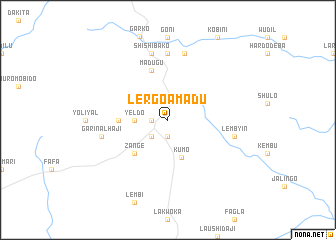 map of Lergo Amadu