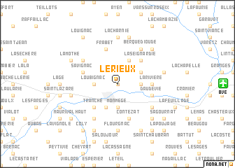 map of Le Rieux