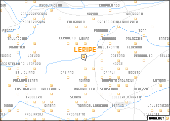 map of Le Ripe