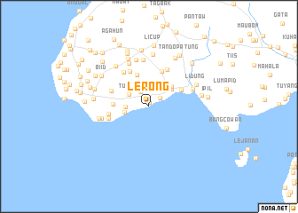 map of Lerong