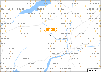 map of Leroño