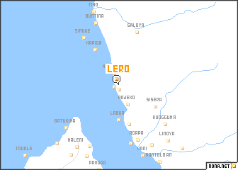 map of Lero
