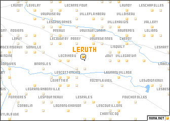 map of Le Ruth